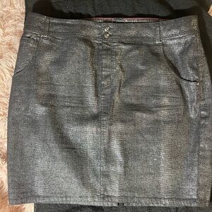 Lane Bryant Sparkle black skirt size 22